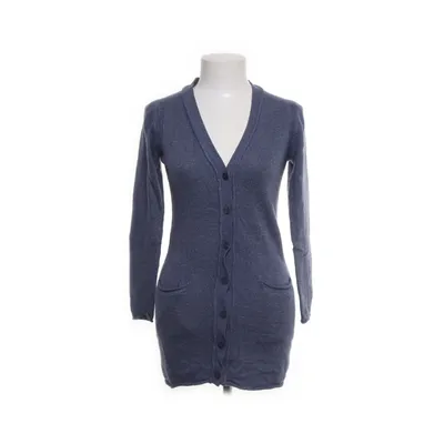 Cardigan (Blue) from In Linea Viscose, Nylon, Wool, Cotton, Angora, Cashmere