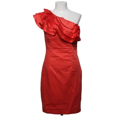 Robe (Rouge) de Ted Baker Coton, Élasthane, Polyester, Soie