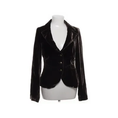 Blazer (Bruin) van Vanilia Acetaat, Viscose
