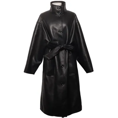 Manteau (Noir) de Stand Studio Polyester, Polyuréthane