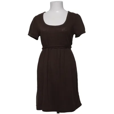 Wrap dress (Brown) from Zeta Moda Acrylic, Polyester, Wool