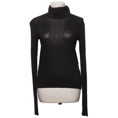 Turtleneck (Sort) fra Totême Bomuld, Lyocell