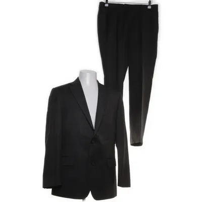Kostym (Svart, Grå) från Oscar Jacobson Ull