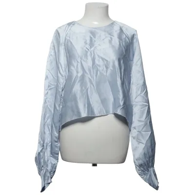 Bluse (Blå) fra Ahlvar Gallery Silke, Viscose