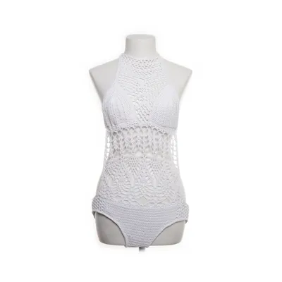 Badpak (Wit) van Missguided Katoen, Elastaan, Polyamide, Polyester