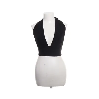 Halterneck top (Sort) fra Subdued