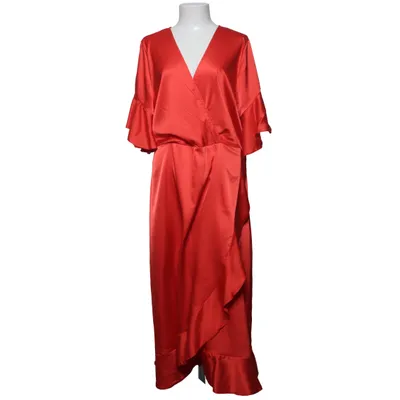 Wrap dress (Red) from AX Paris Polyester