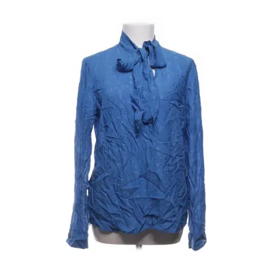 Knytblus (Blå) från Garcia Jeans Viskos