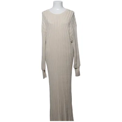 Långklänning (Beige) från By Malene Birger Bomull, Modal, Polyamid