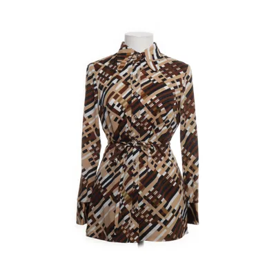 Blouse (Brown, Multicolored) from Frankenwälder Polyester