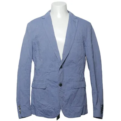 Blazer (Blau) von Zara Man Baumwolle, Polyester