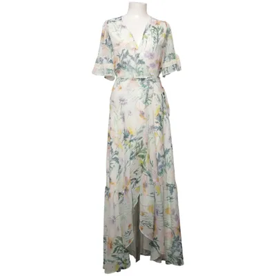 Wrap dress (White, Multicolored) from Hope & Ivy Polyester
