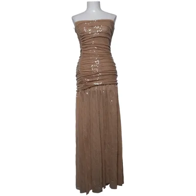 Robe de soirée (Beige) de H&M Studio Élasthane, Polyamide, Polyester