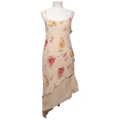 Dress (Beige, Multicolored) from Light Before Dark Cotton, Viscose