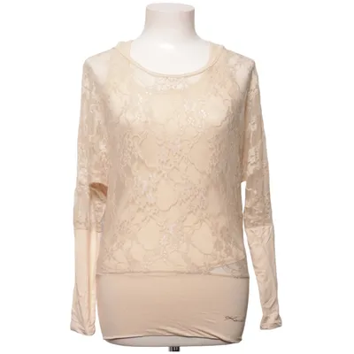 Top (Beige) van Koucla Katoen, Polyester