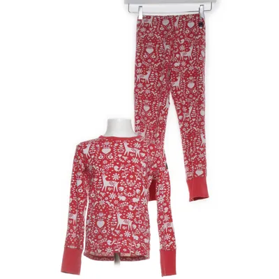 Pyjamas (Röd) från Polarn O. Pyret Bomull, Elastan
