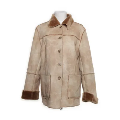Shearlingjacka (Beige, Brun) från Olsen Akryl, Polyester
