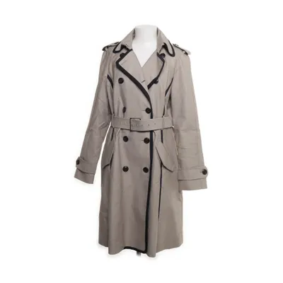 Trenchcoat (Grå, Svart) från Karen Millen Bomull, Polyester, Viskos