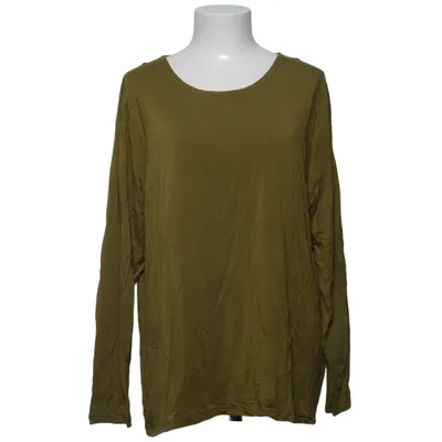 Langærmet t-shirt (Grøn) fra Gudrun Sjödén Elastan, Lyocell