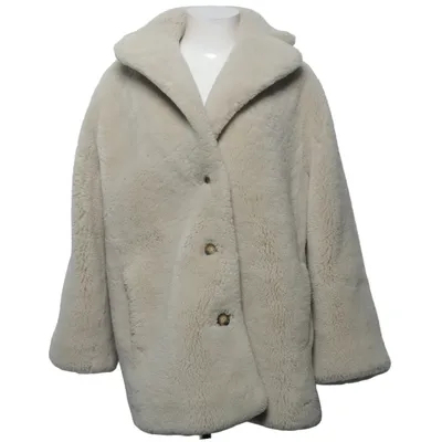 Winterjas (Beige) van Teurn Viscose
