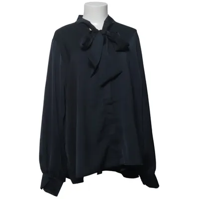 Sløjfebluse (Sort) fra Pernilla Wahlgren Polyester