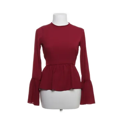 Peplum top (Rood) van PrettyLittleThing Polyester, Elastaan