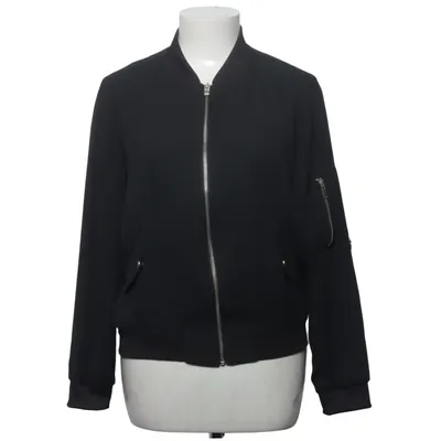 Blouson (Noir) de Zara Basic Collection Élasthane, Polyester