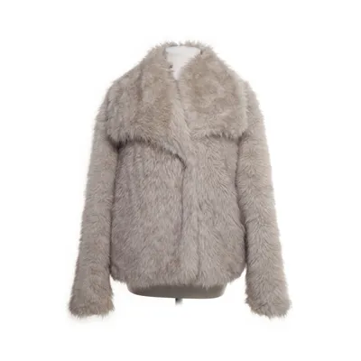 Vinterjakke (Grå) fra Zara Polyester, Viscose
