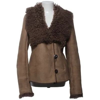 Shearlingjakke (Brun) fra Oakwood