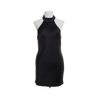 Halterneck dress (Black) from Miss Selfridge Elastane, Polyester