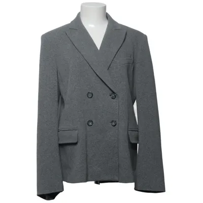 Blazer (Grå) fra Weekend MaxMara Bomuld, Elastan, Polyester
