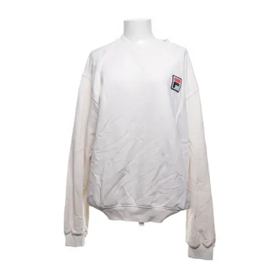 Collegetröja (Vit) från Fila Bomull, Polyester