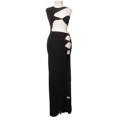 Maxi jurk (Zwart) van Ego Elastaan, Polyester
