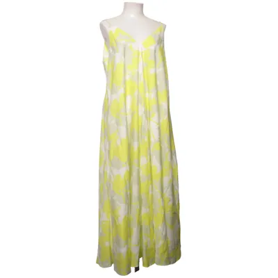 Jurk (Geel, Wit, Grijs) van COS Katoen, Lyocell, Polyester