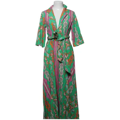 Maxi jurk (Groen, Roze, Oranje) van Johanna Paris