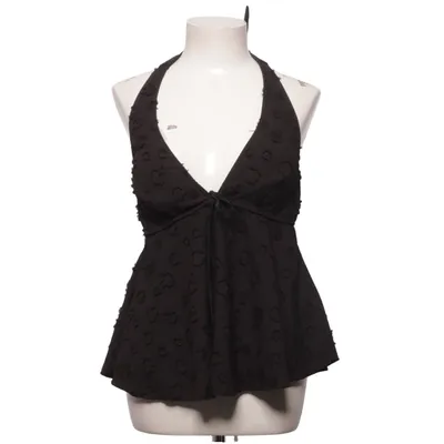 Haut dos-nu (Noir) Élasthane, Polyester