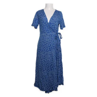 Wikkeljurk (Blauw, Wit) van People Tree Organisch katoen