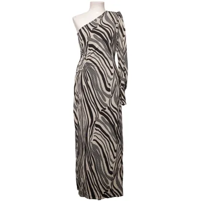 Robe (Noir, Blanc) de Gestuz Élasthane, Polyester, Viscose
