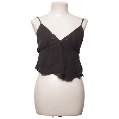Tank Top (Black) from Zara Cotton