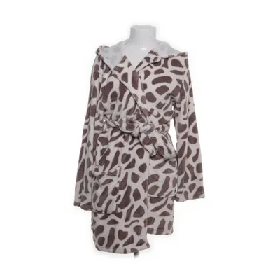 Bathrobe (Beige, White) from Love to Lounge Polyester