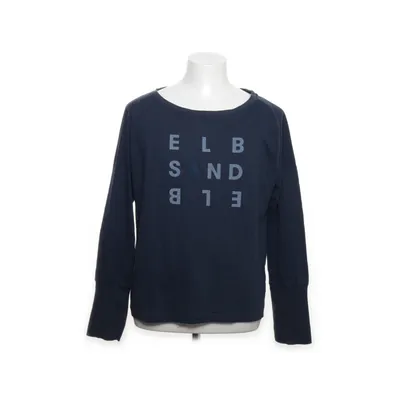Lange mouwen shirt (Blauw) van Elbsand Katoen, Polyester