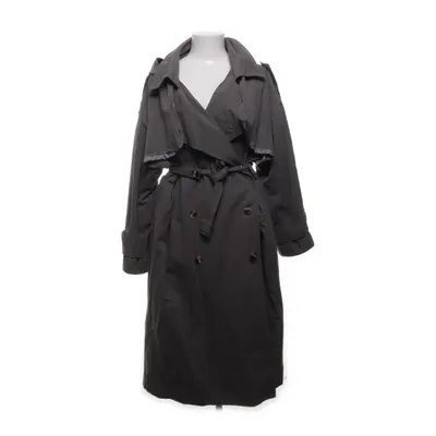 Trenchcoat (Grå) fra PrettyLittleThing Bomuld, Polyester