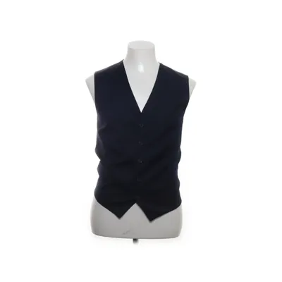 Kostuumgilet (Blauw) van Dressmann Elastaan, Polyester, Wol, Viscose