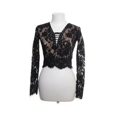 Bluse (Sort, Beige) fra Bik Bok Bomuld, Polyamid, Polyester