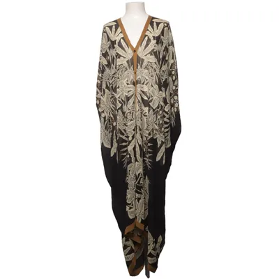 Kaftan (Zwart, Beige) van Rodebjer