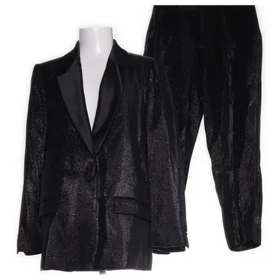Suit (Black, Silver) from Zara Basic