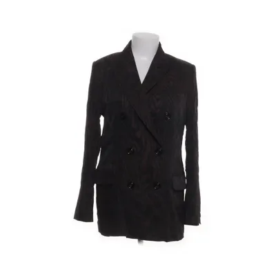Blazer (Brown, Black) from H&M Studio Viscose, Polyester, Elastane