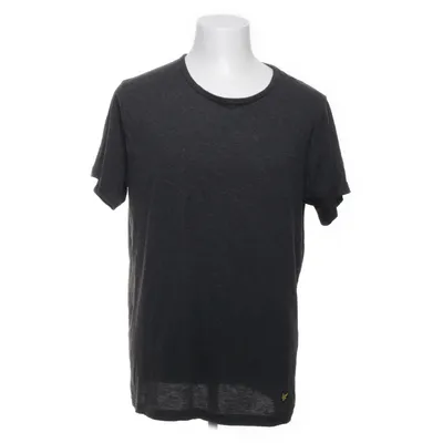 T-shirt (Grijs) van Lyle & Scott Katoen, Elastaan