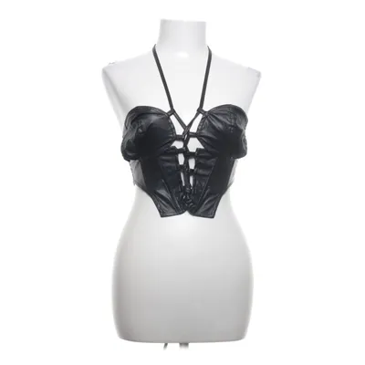 Halternecktopp (Svart) från Missy Empire Polyester, Polyuretan