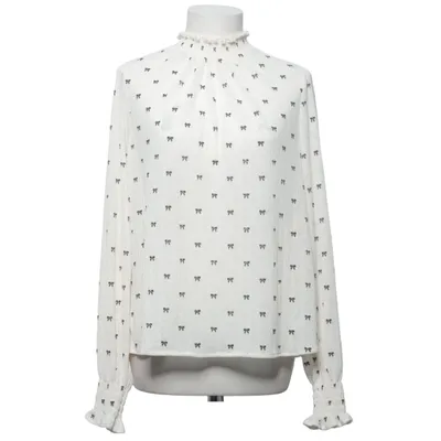 Blouse (White, Black) from Holly & Whyte by Lindex Polyester
